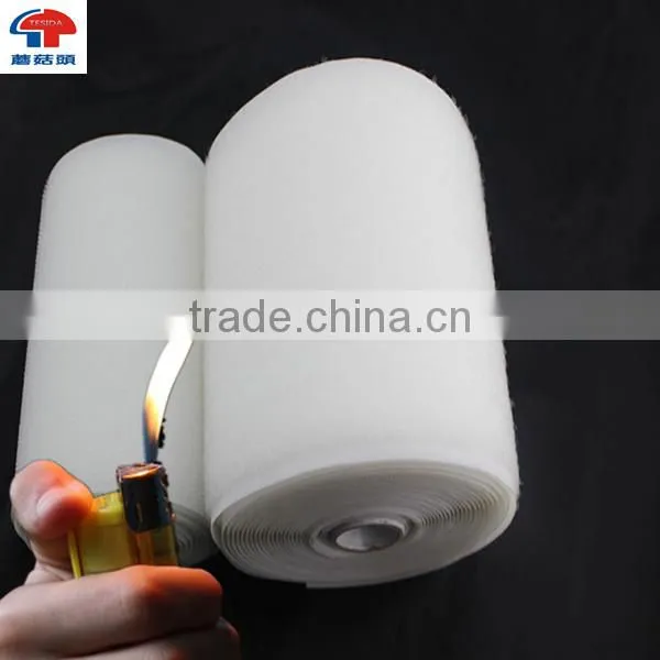 100% nylon flame resistant hook and loop for profrssional fire-fighting equipment