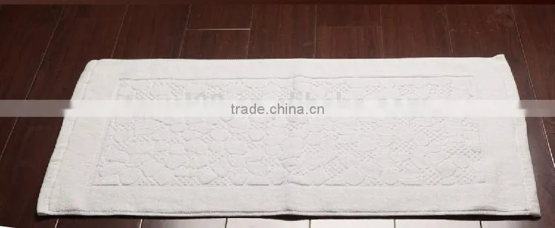 Wholesales 100% floor towels for hotel Bathmat