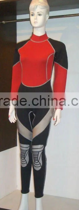 Neoprene Scuba diving surfing wetsuit for women