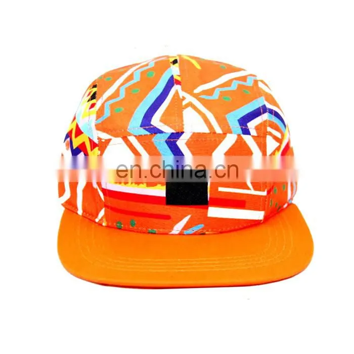 Custom logo hat cap, design your own 5 panel cap