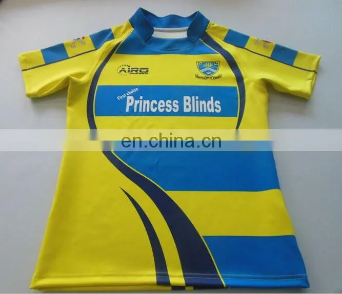 Custom wholesale rugby jersey rugby league jerseys