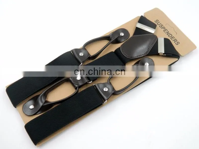 Hot sale customized design man suspenders