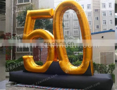 Customized Advertising Giant Inflatable Letters, inflatable LOGO letters, inflatable alphabet for advertising