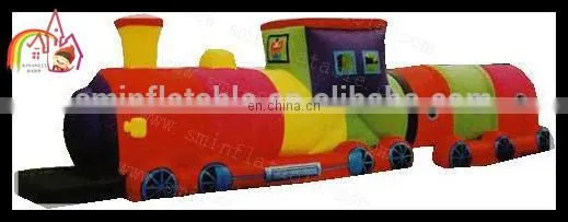 inflatable tunnel/inflatable train tunnel/train inflatable bouncer