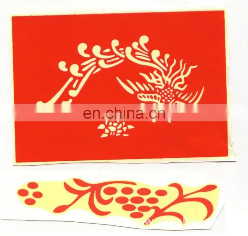 Newest custom design die cut printing vinyl sticker