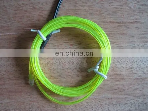 2016 Hot Sale Flexible Atmosphere Light Electroluminescent Neon Glowing EL Chasing Wire