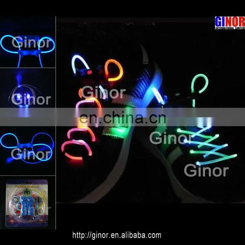 flashing shoelaces for Decoration/gifts