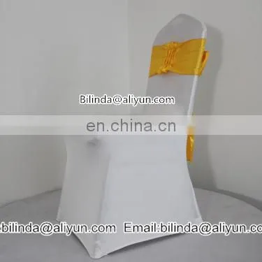 OEM factory wedding chair cover sash,chair bows with butterfly