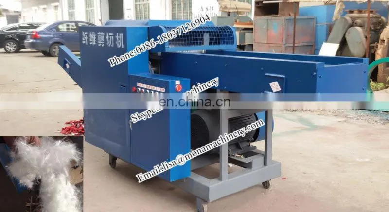Waste cloth cutter machine / waste clothes shredder / clothes cutting machine