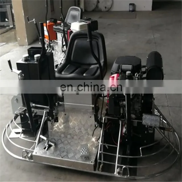gasoline power trowel new condition ride on power trowel