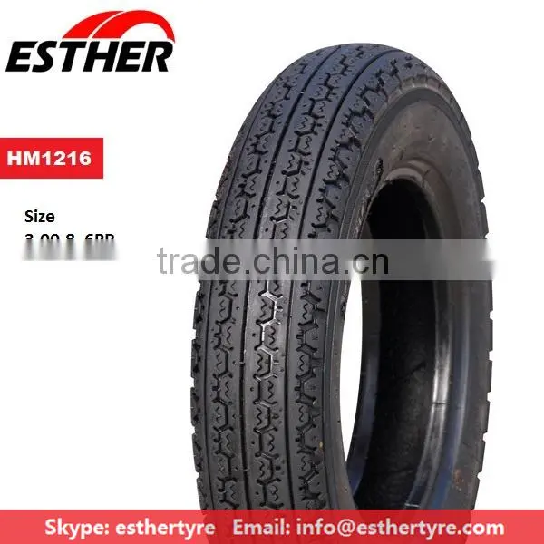 Esther Brand HM1216 Motorcycle Tyre 3.00-8 6PR