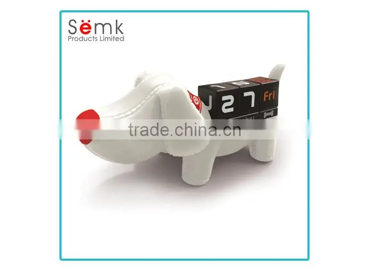 Christmas desk calendar designs gifts dog shape magnetic whiteboard calendar