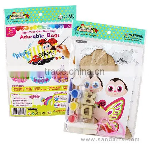 Wooden Bug Door Sign Kit