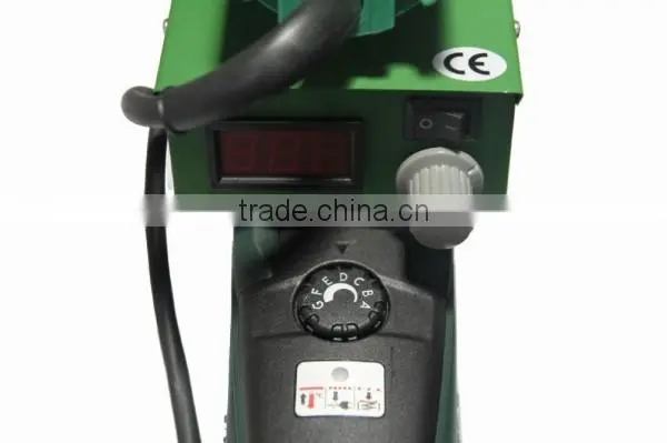 Metabo motor and TOPLINK hot air gun plastic extruding welder