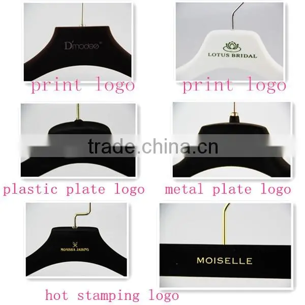 hot sale shiny plastic hanger for clothes