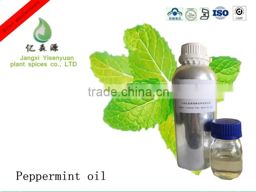 OEM/ODM pure natural and organic peppermint essential oil in bulk with fast delivery