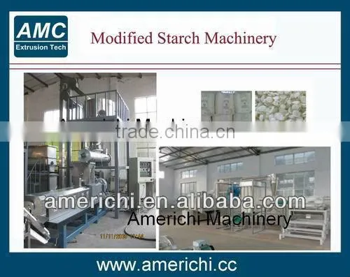 Modify starch processing machinery