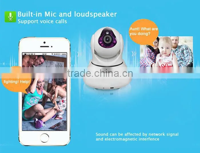 home safty wireless wif ip camera with motion detection ,with muti user check &control guard by IOS & Android APP Web Browsers