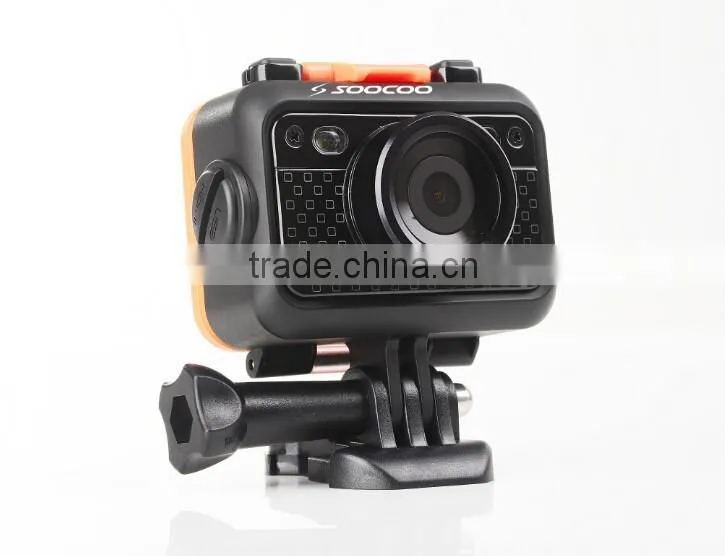 Brand new wifi sport camera with HD resolution,waterproof to 60 meters without case