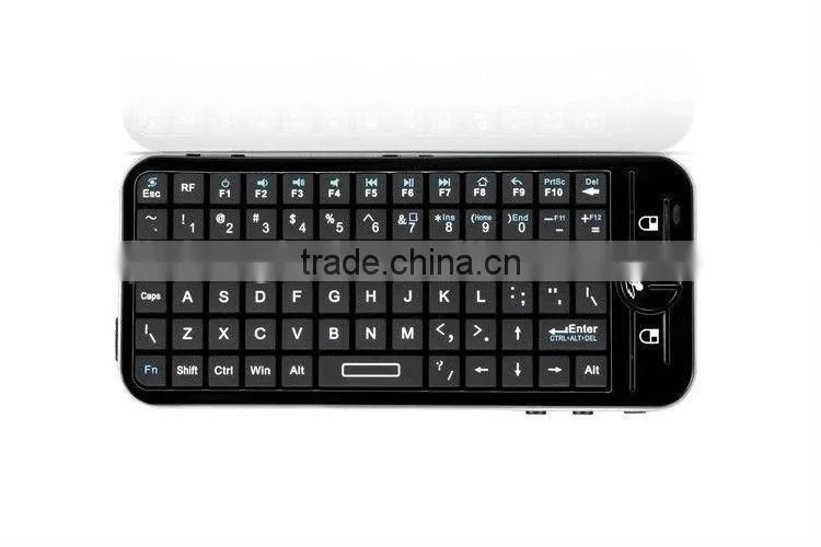 ShenZhen Manufactory Fly Air Mouse Voice Wireless Remote Keyboard RF 2.4G Mini Bulit-in Mic Speaker