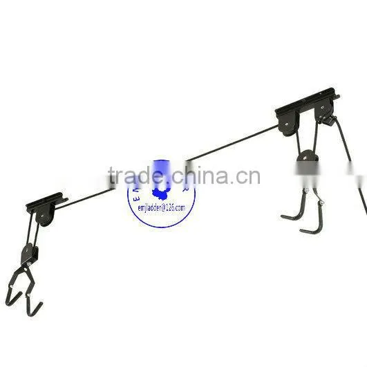 Bicycle Cycle Bike Storage Lift Ceiling Roof Mount Pulley Hoist Garage Shed Rack