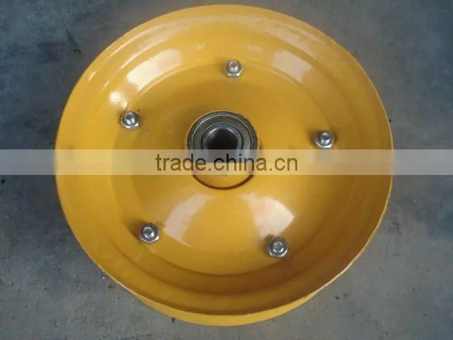 wheel barrow steel wheel rim WB6400/Truck wheel rim