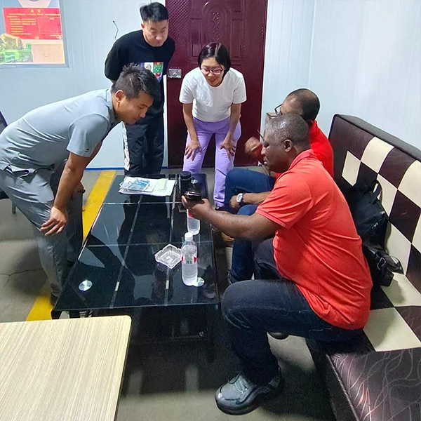 Congolese Clients Visit  Changyun technology for Cable Conveyor & Winch Solutions