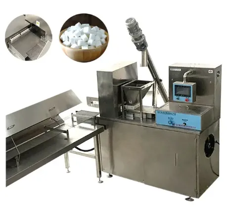 Rock Candy Crystallized Sugar Machine Sugar Cube Product Line Cubic Sugar Making Machine
