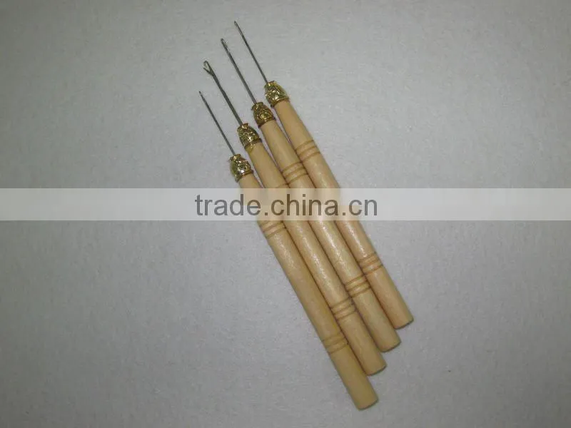 Wholesale wooden hair pulling needles
