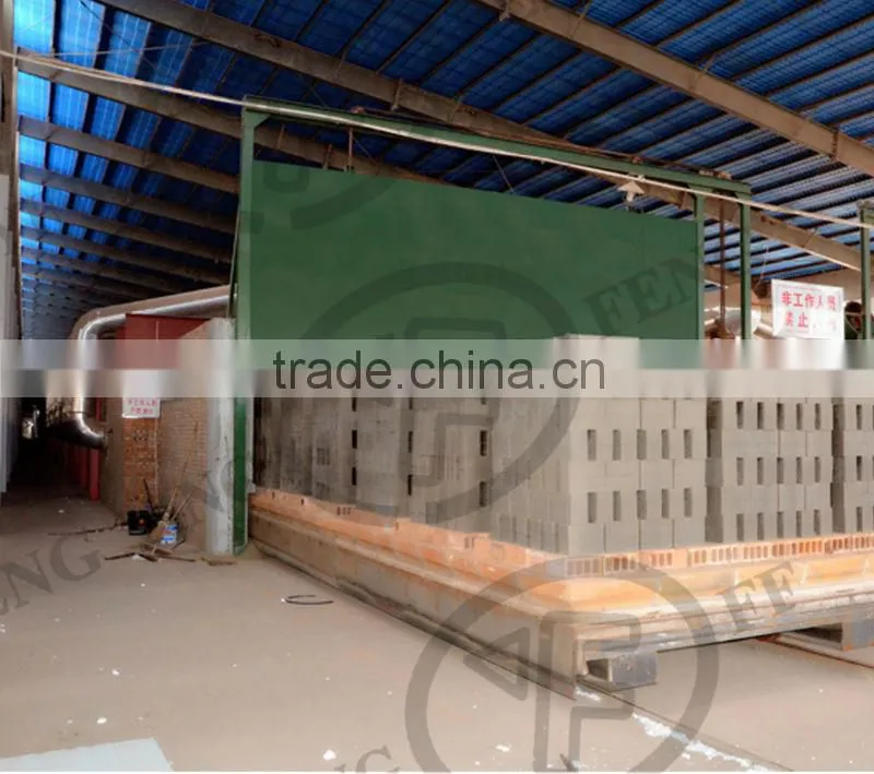 New technology for brick firing! fired clay brick tunnel kiln