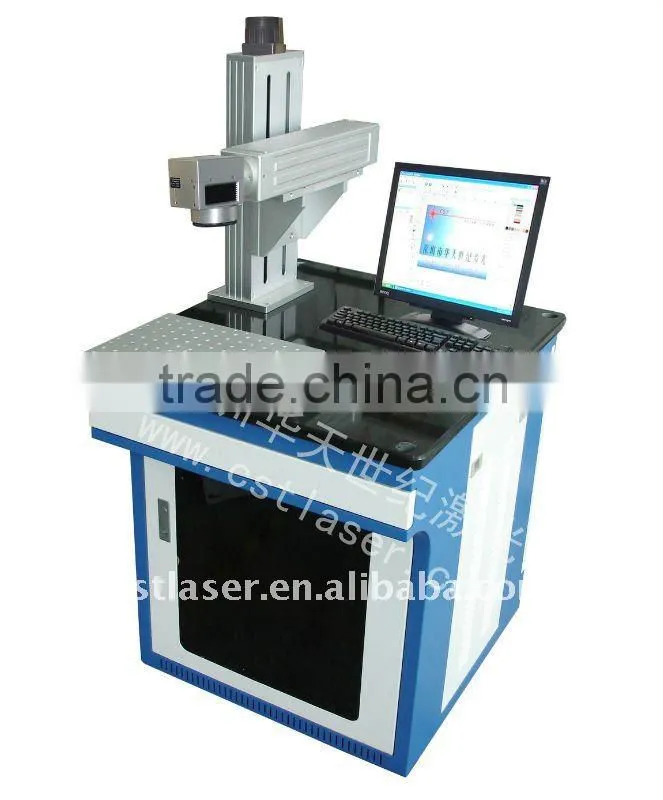 Optical fiber laser marker