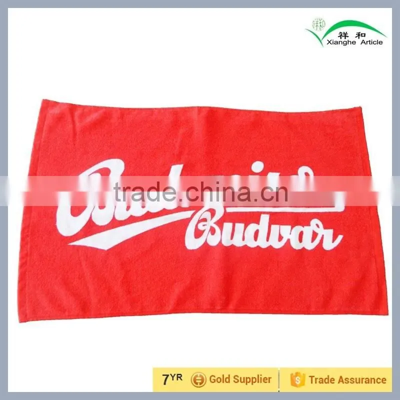 Outdoor Towel Warmer 100% Cotton Velour Reactive Printing