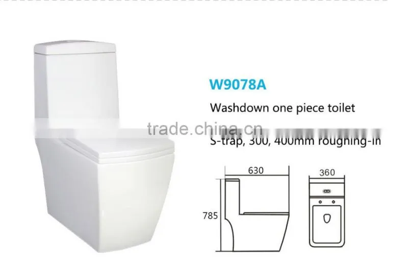 NEW square types of bathroom design China wc toilet bowl