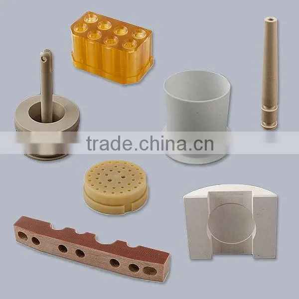 Black ABS Machined Parts CNC Precision Machining