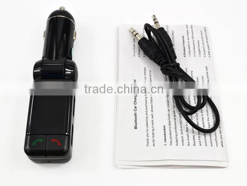 Bluetooth FM Transmitter Used In The Car,Fashion Apperance Bluetooth Adapter With Competetive Price.