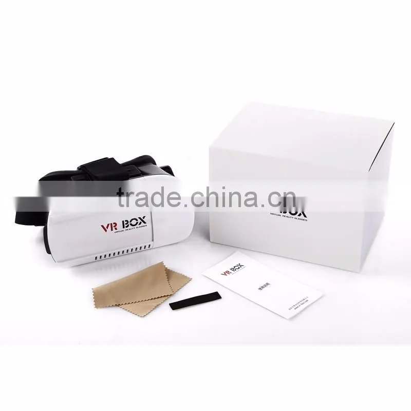 Head Mount Hot selling VR box 3D google glasses for samsung S7 and S7 edge