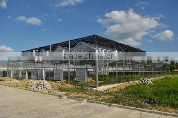 greenhouse light deprivation blackout shading system