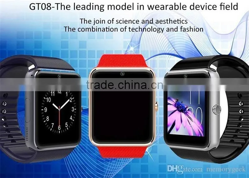 Waterproof Sport Design Two Way Search Switch SmartWatch GT08