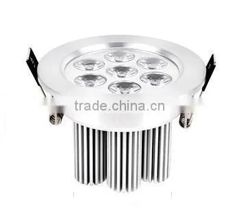 Aluminum warm white good price high quality updated ceiling downlight super brightness recessed led down light 12W 9W 7W 6W