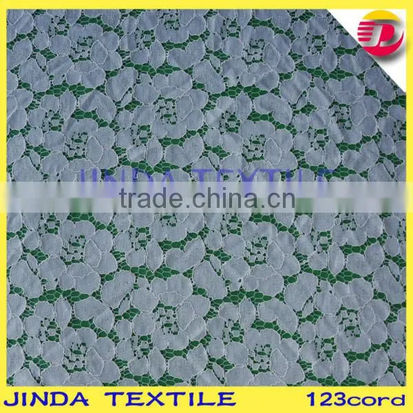 Fashion design african cord Lace fabric for wholesale