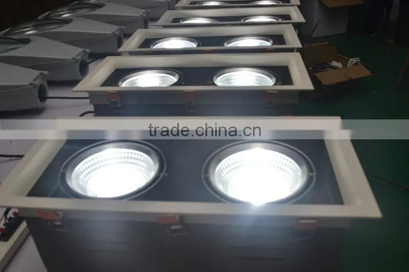 2x12w AR111 led grille panel light