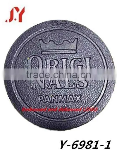 Cloth Logo Leather Patch Fashion Design Custom PU Leather patches