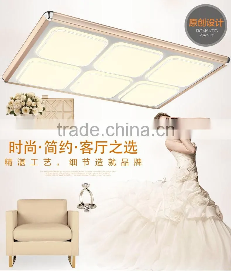 China made surface mount square round led ceiling light fixture home use