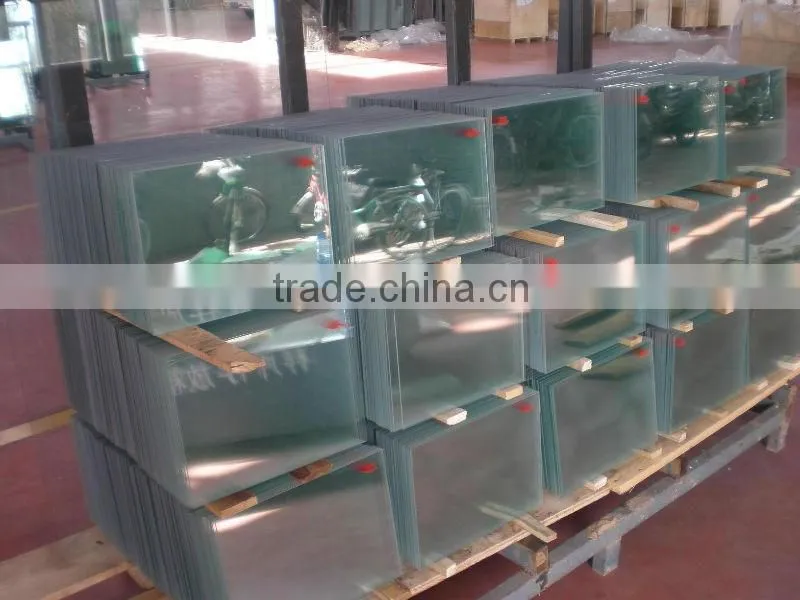 8mm tempered window frameless glass toughened glass price