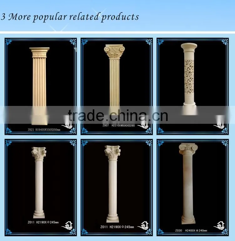 Timeless beauty and elegance pillar