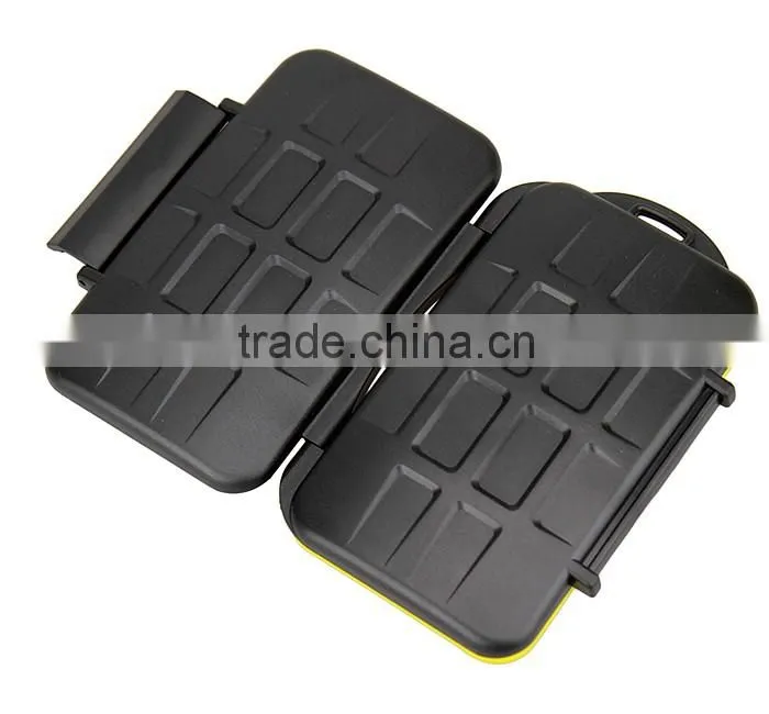 JJCWaterproof Holder Storage Memory Card Case Carrying Case Holder Box Protector for 4 CF cards