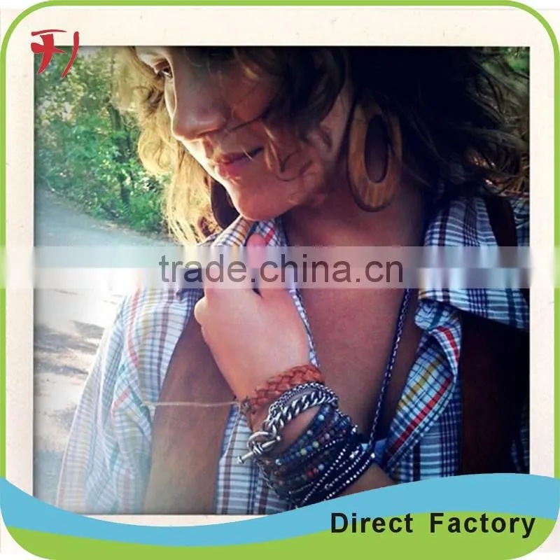 White And Brown Crystal Mix Wrap Bracelet On Contrasting Brown Leather With A Stainless Steel Clasp