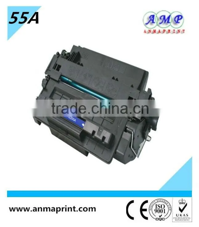 Best universal Compatible Toner Printer Cartridge Supplier CE255A Laser Printer Cartridge for HP Printers bulk buy from china