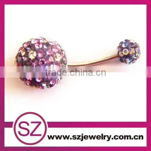 SBP0027 stainless steel hello kitty body piercing jewelry