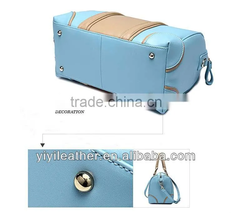 3401-2014 Fashion nappa leather handbag,genuine leather handbag wholesale